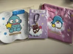 サンリオキャラクター大賞 当たりくじ タキシードサム ハンギョドン　バツ丸くん
