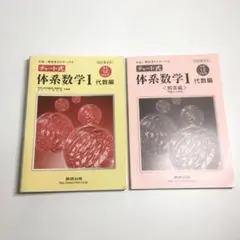 チャート式体系数学1 代数編 中学1・2年生