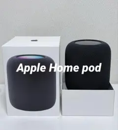 不具合品　Apple Pod 第2世代 ブラック 2台セット 不具合品 Apple HomePod 第2世代 ブラック 2台セット - メルカリ