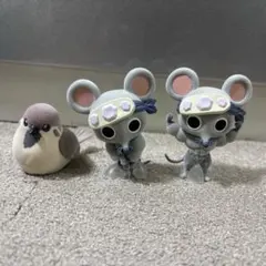 鬼滅の刃 フィギュアFluffy Puffy チュン太郎ムキムキねずみ