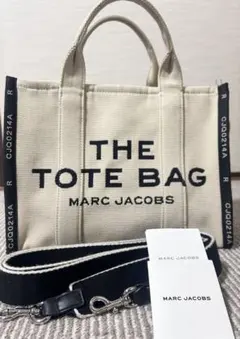 美品☆MARCJACOBS☆ザ トートバッグ 2way ジャガード Mサイズ