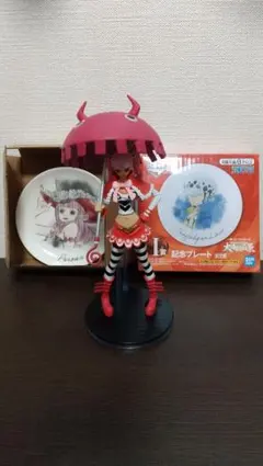 ONE PIECE ペローナフィギュア超スタイリング 一番くじ 小皿 ２個セット