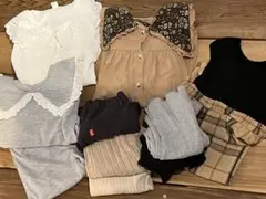 キッズ服セット デザイン　10点　女の子　110cm