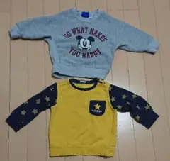 トレーナー、スエット サイズ90 2点セット