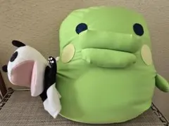 くちぱっち×生茶パンダ ビーズクッション (セブンイレブン限定非売品