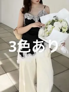 試着のみ⭐︎Maas Lace Camisole the toe サテンレース - メルカリ