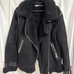 ZARA ムートンコート