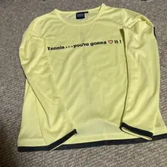 kea sport キアスポーツ　テニス 長袖Tシャツ Mサイズ 黄色系