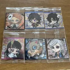 鬼滅の刃　ディフォルメシール　ウエハース　其ノ十二　6枚セット