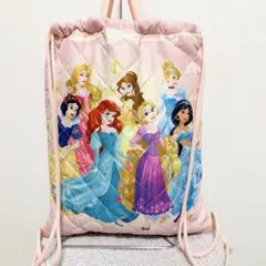 新品 sale 定価1,980 ディズニー プリンセスキルトナップサック