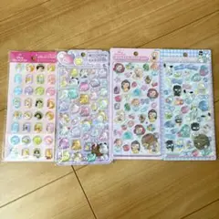 ボンドロ正規品 ディズニー・サンリオキャラクターシール4枚セット