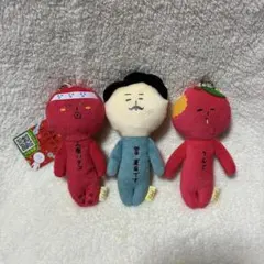 ご当地　ゆきお　ぬいぐるみ　キーホルダー　3点のサムネイル