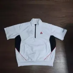 le coq sportif ゴルフコレクション 半袖 L ナイロン素材