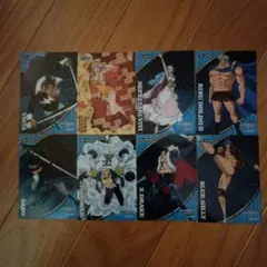 ワンピース クリアカード8枚セット