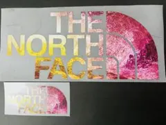 THE NORTH FACE ロゴ アイロンプリントシート 大小2枚セット