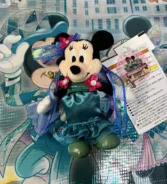 東京ディズニーシー25周年 ぬいぐるみチャーム ミニーマウス マーメイドラグーン