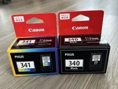 Canon純正品 PIXUS用340XLブラックと341XLカラーセット - メルカリ