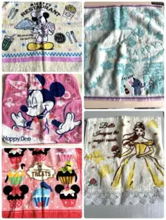 ディズニー　タオル　5枚セット