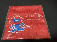 大阪・関西万博 巾着袋 旅のおとも レッド　ミャクミャク