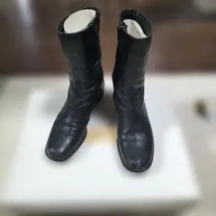 リーガル　黒いレザーロングブーツ ゴアテックス　中古品