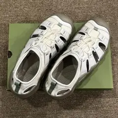 未使用級】KEEN キーン HYPERPORT H2 ホワイト 25cm - メルカリ