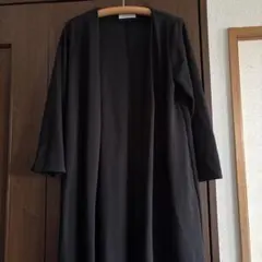 ブラック ロングコート Lサイズ