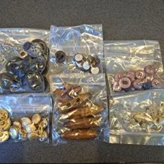 ボタンセット 多様なデザインと色