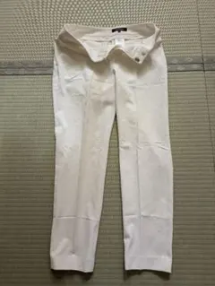 LAUTREAMONT スラックス サイズ38　白　ホワイト　パンツ