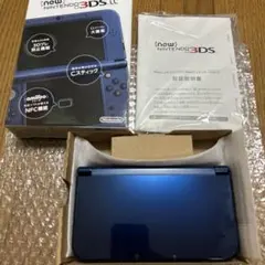 New Nintendo 3DS LL 青 本体 取扱説明書付き