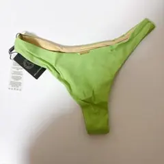新品・未使用 RELLECIGA グリーン ビキニショーツ Sサイズ