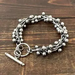 ブレスレット シルバー925 燻し ヴィンテージ バングル メキシカン アメカジ