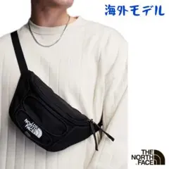【海外限定】ノースフェイス ジェスターランバー ボディバッグ ブラック　A515