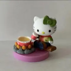 キティ チョコエッグ ソロキャンプ