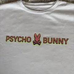 Psycho Bunny 白　Tシャツ Lサイズ　サイコバニー　ゴルフのサムネイル