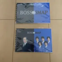 BOSS SMAP スパイラルノート 2色セット