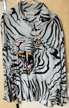 WACKO MARIA Tim Lehi レーヨンシャツ　TIGER SHIRT