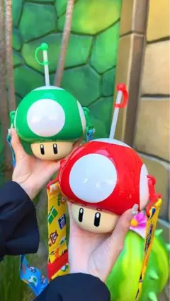 USJ 任天堂 スーパーマリオ 1upキノコ ドリンクボトル 公式