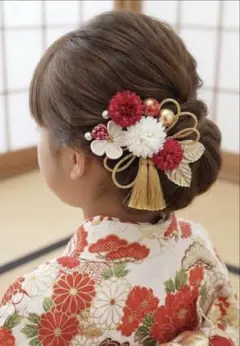 七五三髪飾り　3才髪飾り　7才髪飾り　和装髪飾り