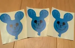 東京ディズニーリゾート ミッキーマウスシール 3枚セット