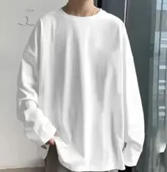 オーバーサイズ ホワイト Tシャツ