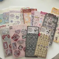 未開封 シール ぷっくり ウォーター タイル １５枚セット まとめ売り サンリオ