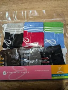 ベビー靴下 6足組 12〜24ヶ月　ソックス