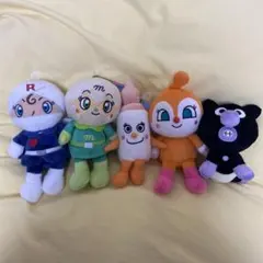 それいけアンパンマン ぬいぐるみセット 5体