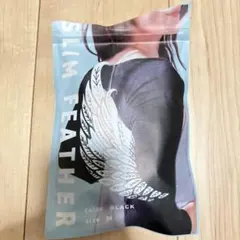正規品 公式スリムフェザー 二の腕着圧インナー Mサイズ　ブラック