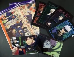 呪術廻戦 クリアファイルセット　Asahi 虎杖悠仁　伏黒恵　五条悟