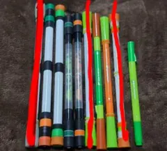 ペン回し Pentel rsvp cubix 2本セット 赤 緑難あり - メルカリ
