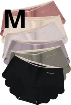 ショーツ レディース　シームレス　ショーツ5色セット　M ⭐️新品未使用品⭐️