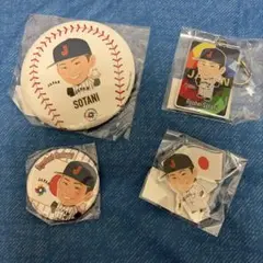 モバガチャ 侍ジャパン 菊池雄星 アクリルスタンド 缶バッジ 2個セット