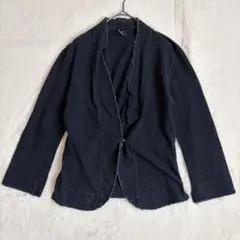 45R インディゴ染め　カーディガン　刺繍　45rpmのサムネイル