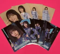 日向坂46 生写真 大野愛実 キービジュアル リメイクモザイク 8種コンプ